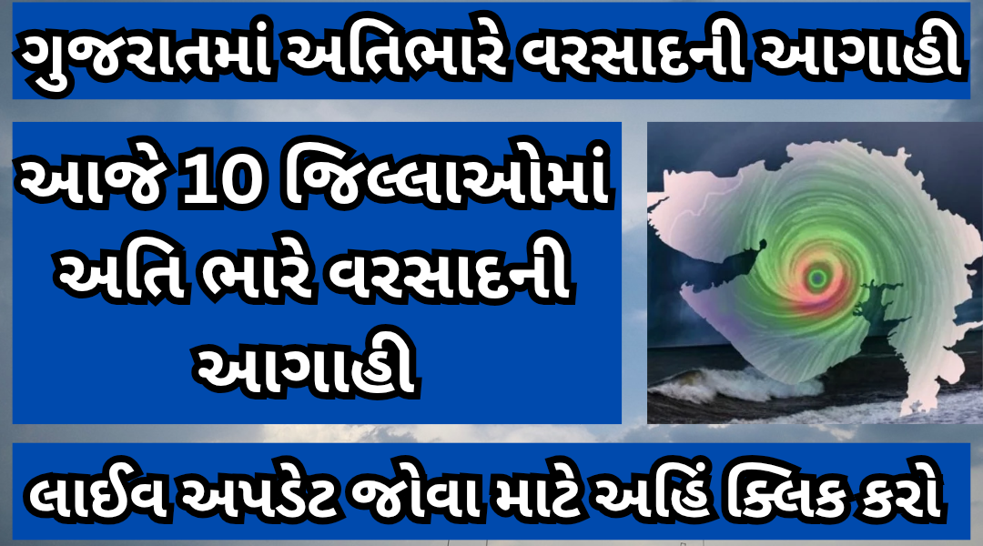 વરસાદની આગાહી